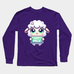 Sheep: Got Milk? Long Sleeve T-Shirt